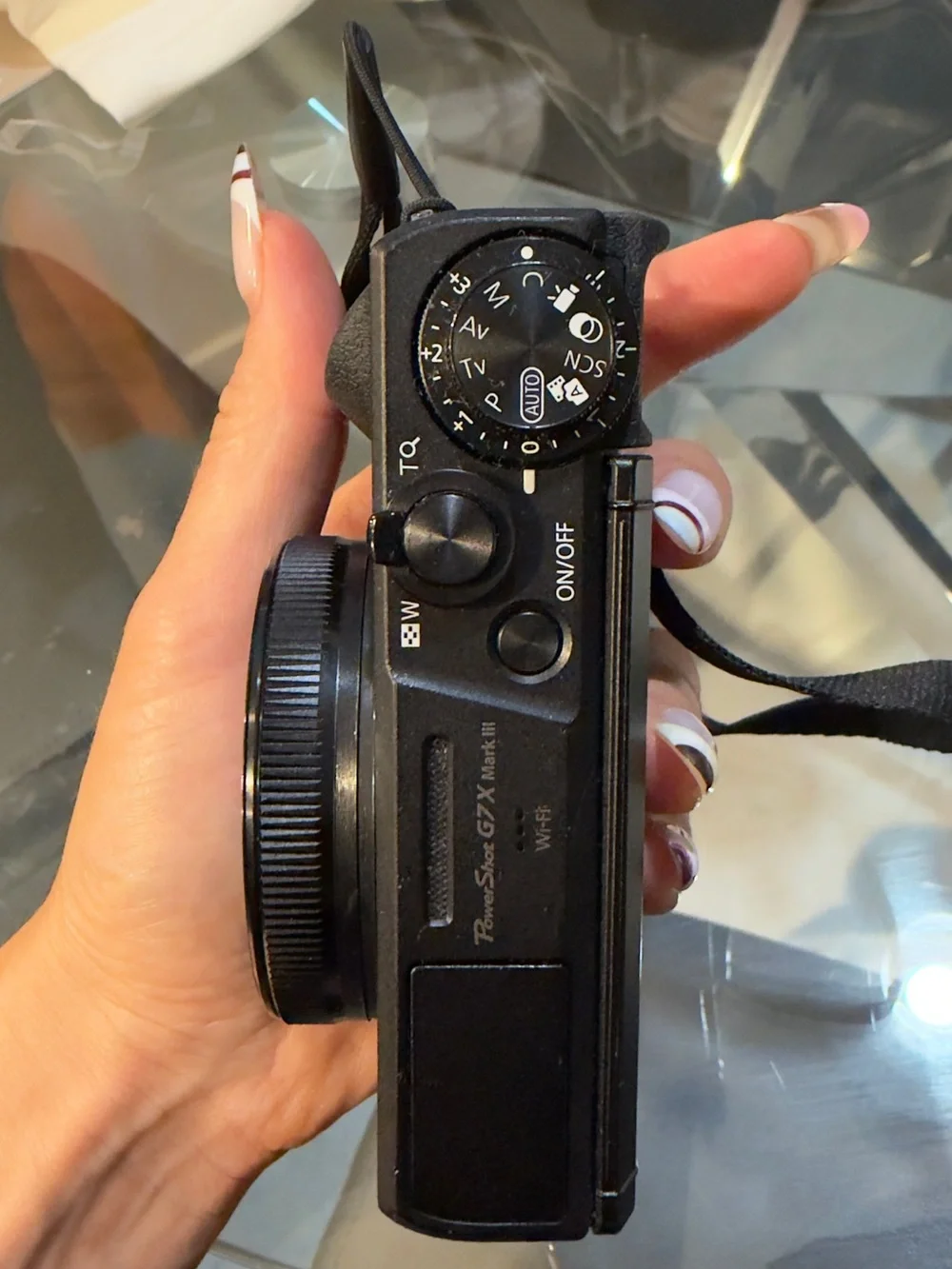 Canon Black Compact Digital Camera with Flip-Out Screen